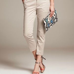 Banana Republic Hampton-Fit Crop Pants